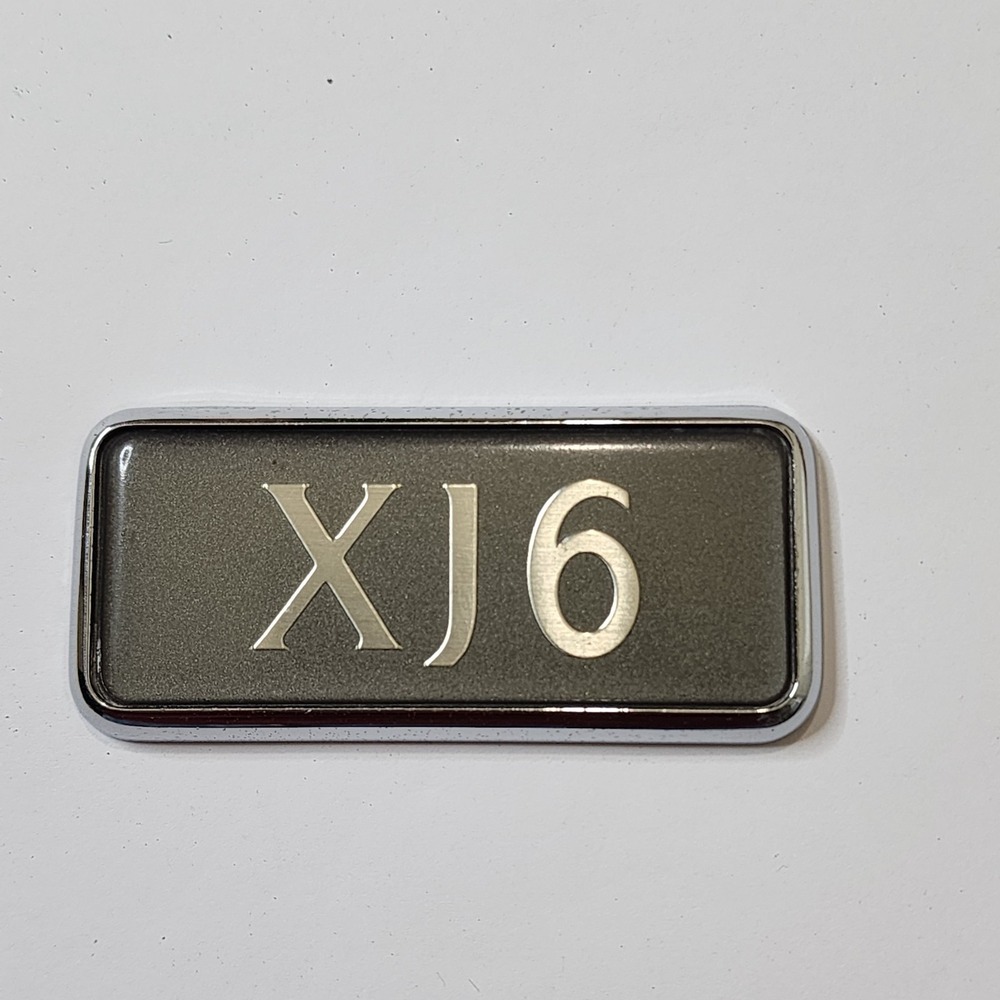 Jaguar XJ6 Trunk Logo Emblem Badge Gray 90's